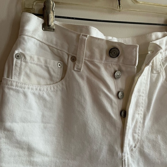 Boyish White Ankle Straight leg Jeans size 26 - Picture 3 of 7